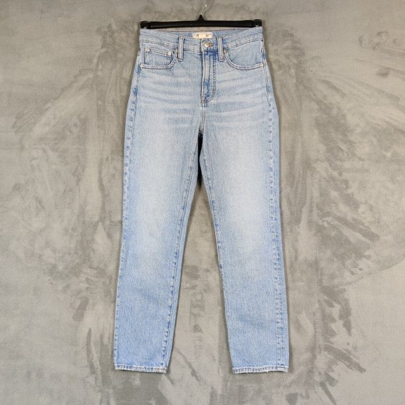 Madewell Denim - Madewell Jeans Women 25 Blue Perfect Vintage Jean Hi Rise Denim Casual 26x28
